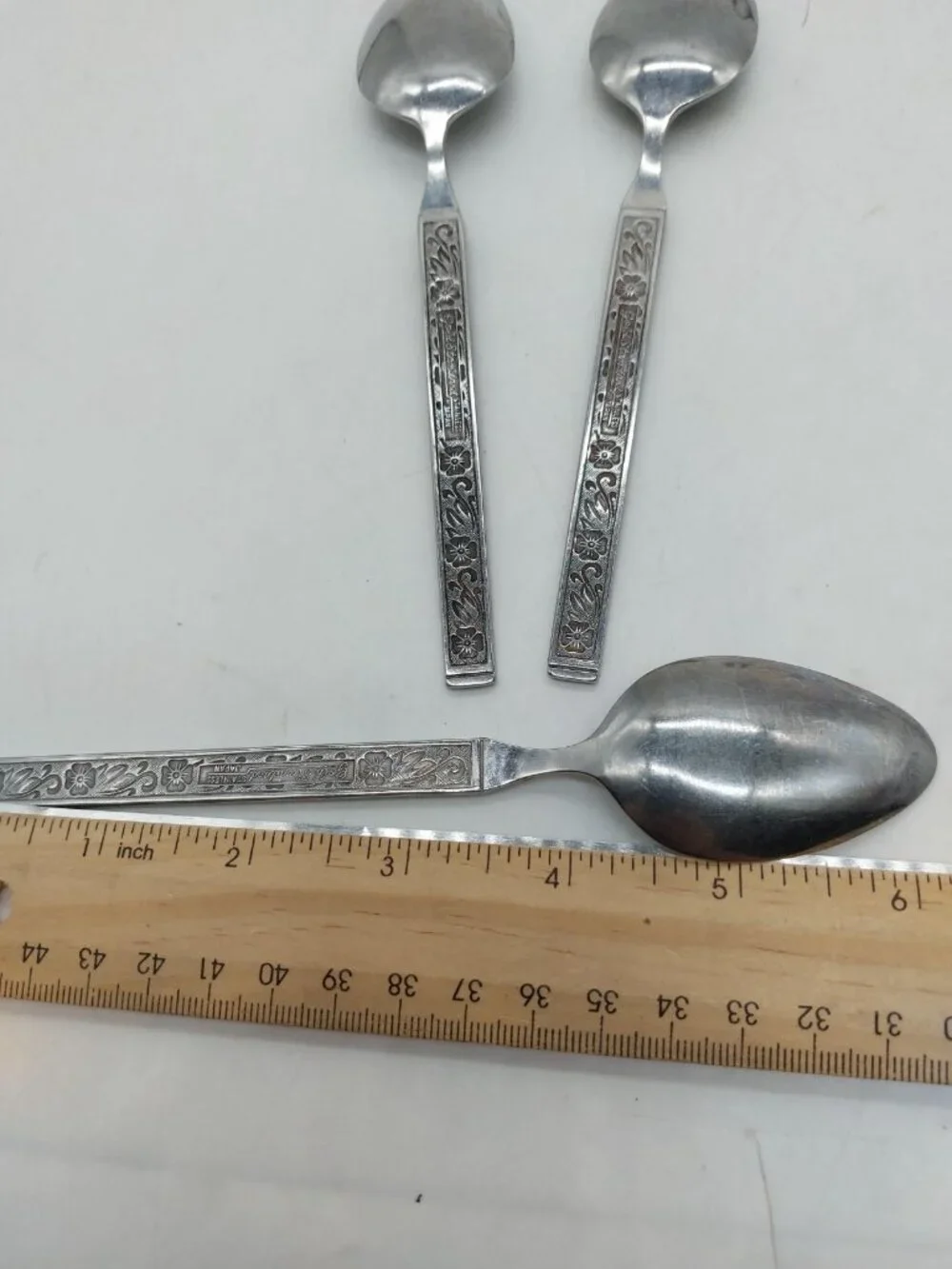 Riviera Monterey Stainless Flatware 3 Teaspoons 6